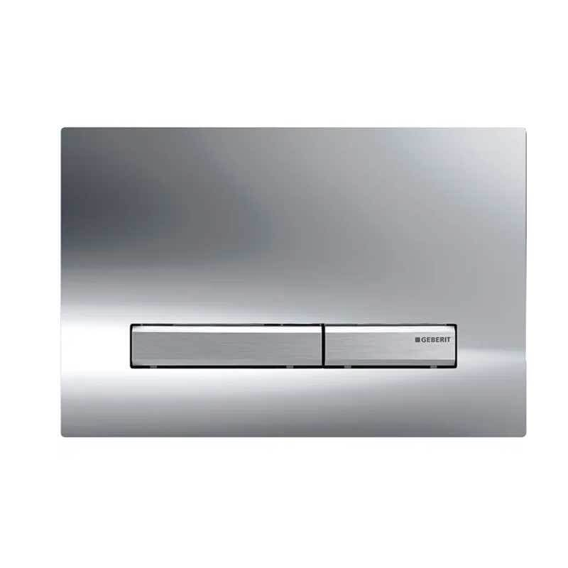 Placca Geberit Sigma 50 Cromato - Pulsanti Cromo | 115.788.21.2