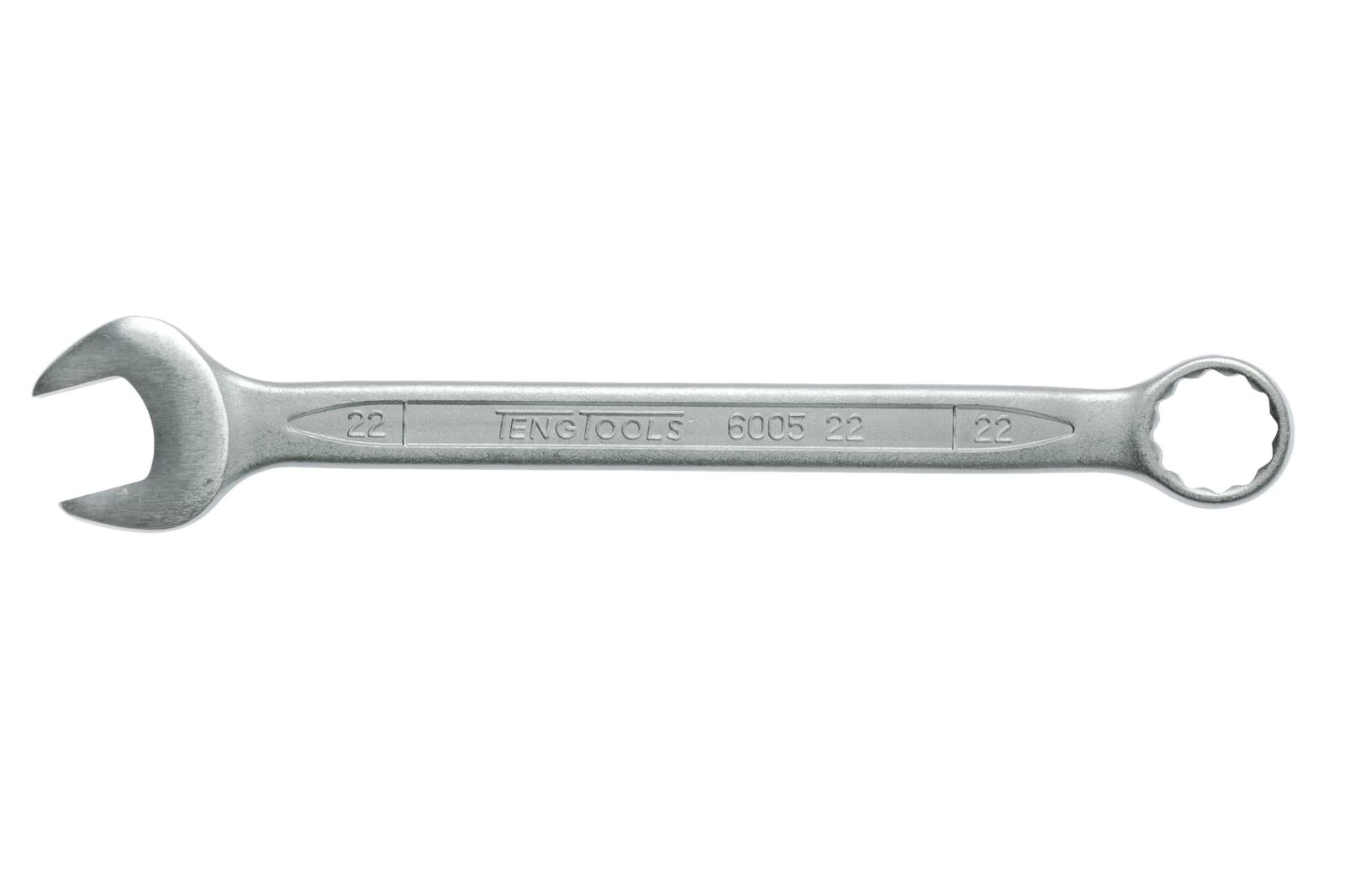 Teng Tools 600522 22mm Anello/Aperto Estremità 15° ad Angolo Chiave Combinata
