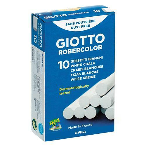 Gessetti Giotto bianchi 10pz