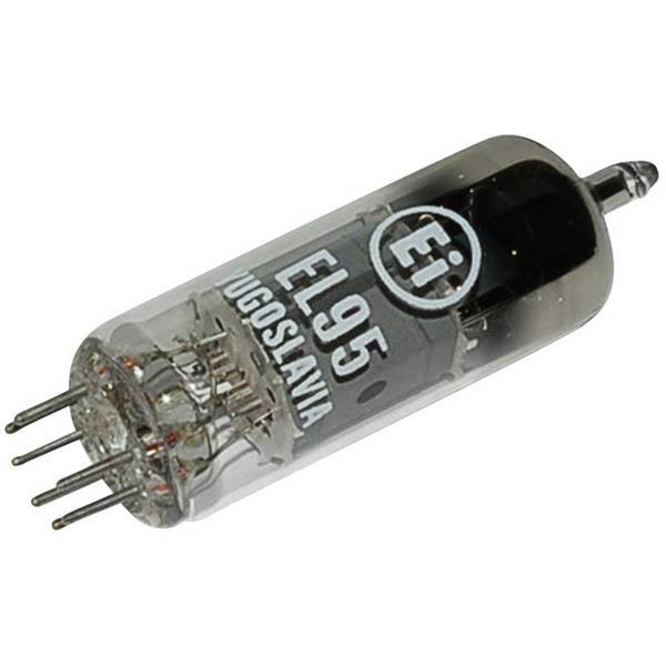 El 95 6 dl 5 valvola termoionica pentodo di potenza 250 v 24 ma poli 7 attacco