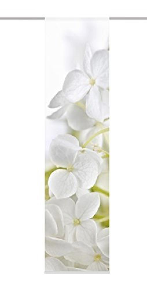 (TG. 245 x 60 cm) Home Fashion Lynton Tenda a Pannello, Poliestere, Bianco, 245