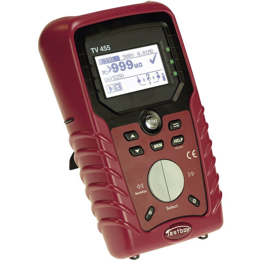 Testboy TV 455 Tester per apparecchiature Norma VDE 0701-0702