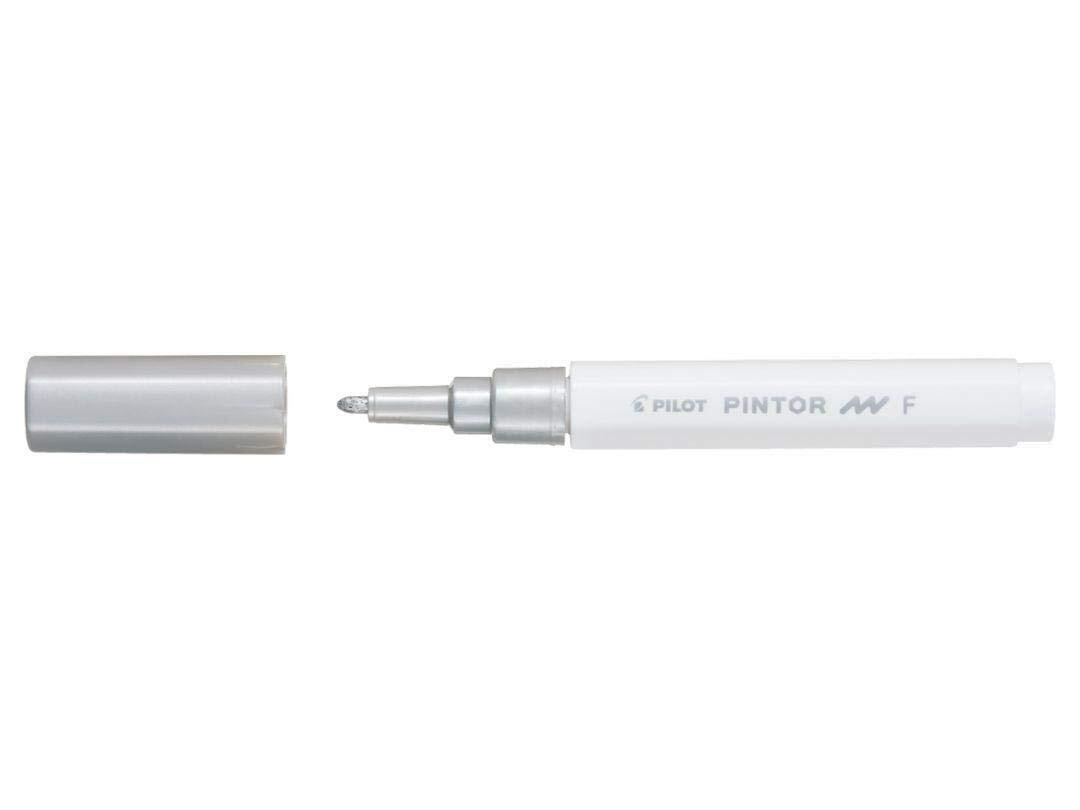 Pilot Pintor Marker Bullet Tip Fine Line Silver