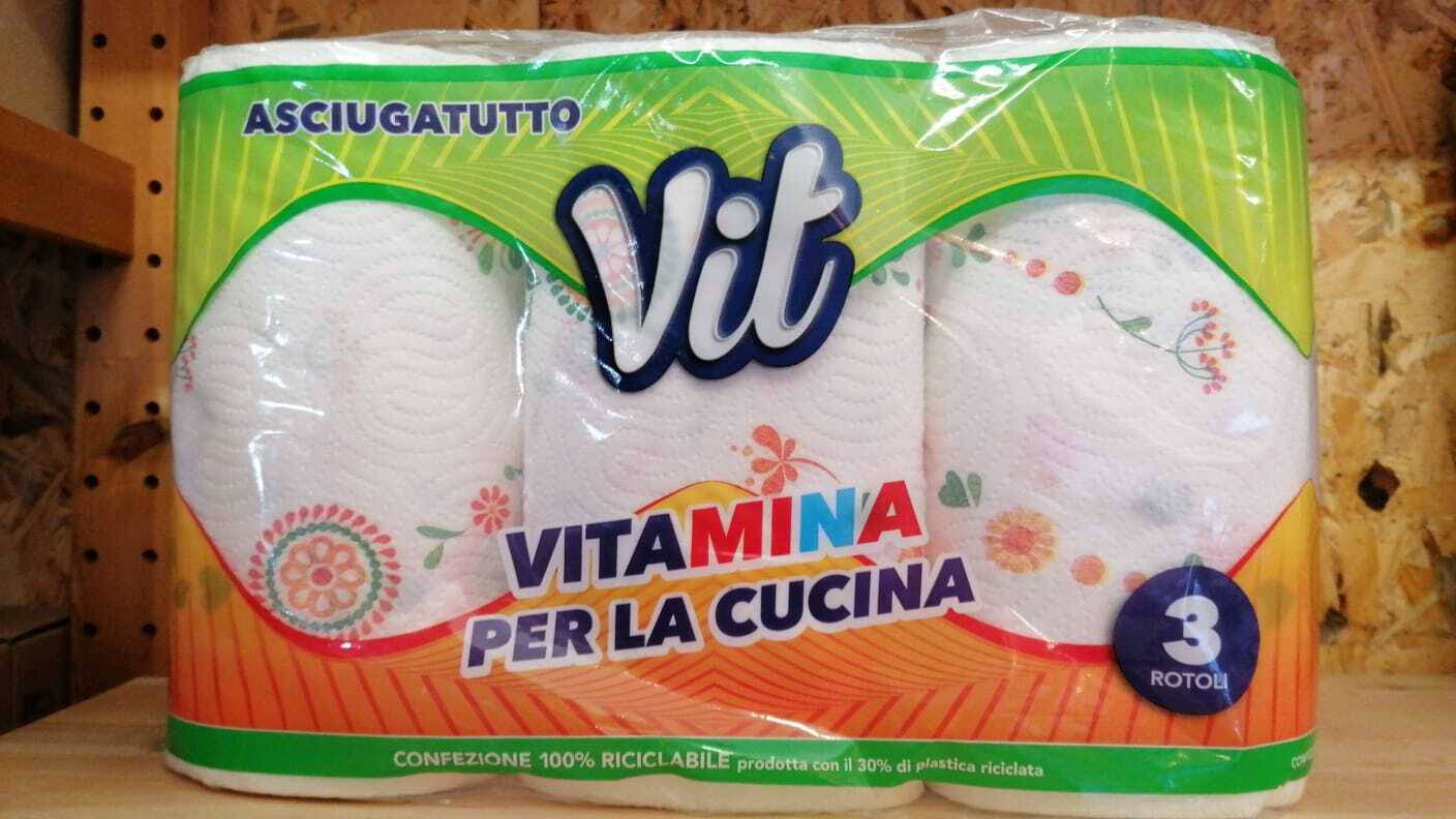 carta  vit sciugatutto 3 rotoli