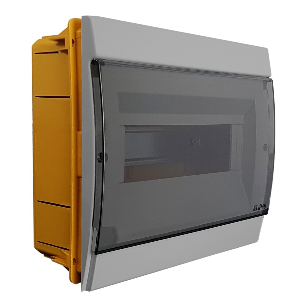 Quadro elettrico da incasso 8 moduli IP40 grigio 970.08 ML 0926 /T2DE
