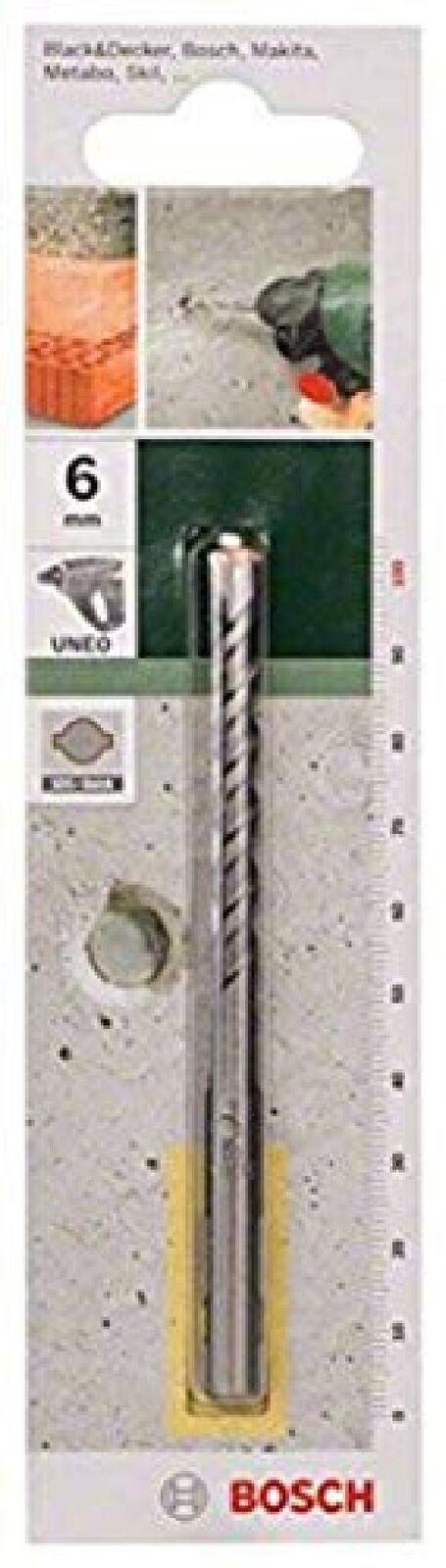 Bosch Home and Garden Concrete Drill Bit Sds Quick, Nerot, 6x55x100