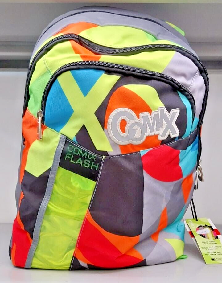 ZAINO SCUOLA comix FLASH, Novità Scuola Backpack, BACK TO SCHOOL