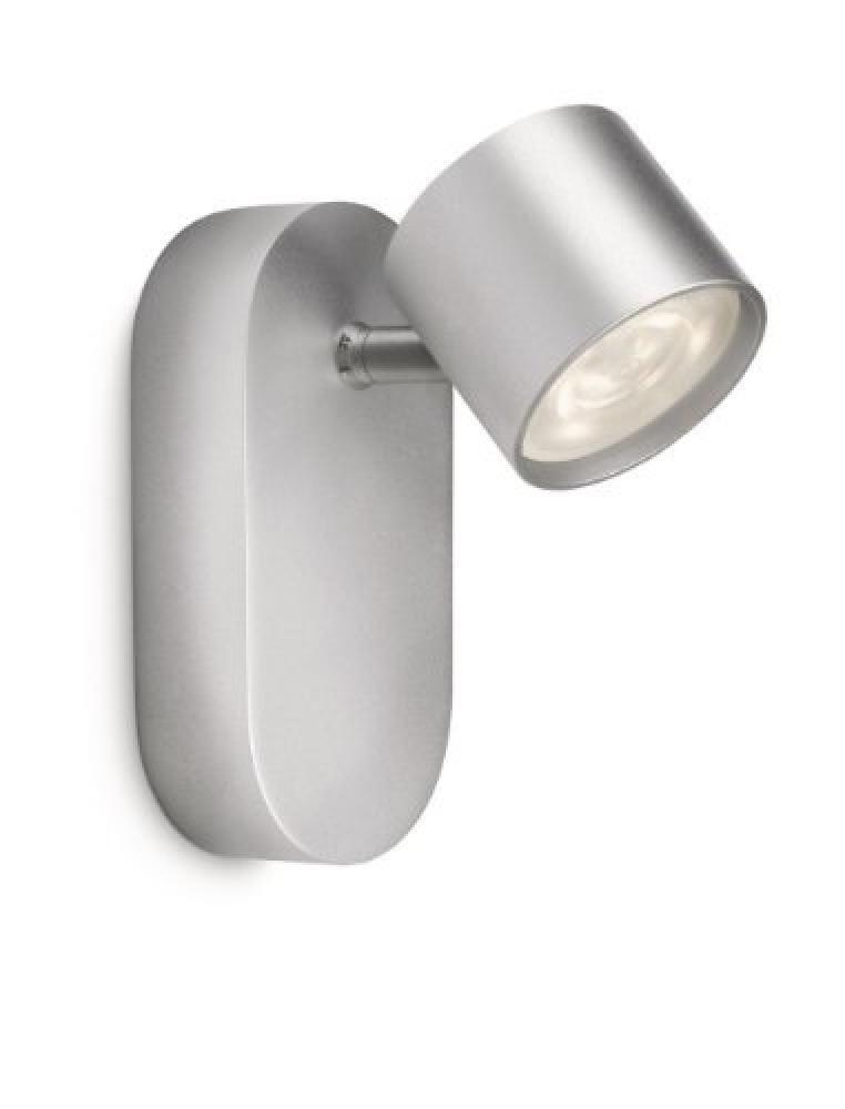 Philips Lighting 562404816 myLiving Spot Singolo a LED, Alluminio, Grigio - NUOV