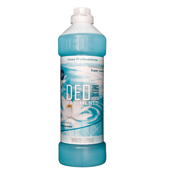 Deo Mix Pro White Lotus 1000 ml Detersivo Pavimenti Fiori di Loto Bianchi