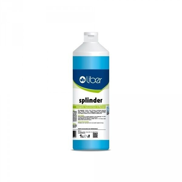 Detergente manutentore brillantante pavimenti splinder 1 lt liber