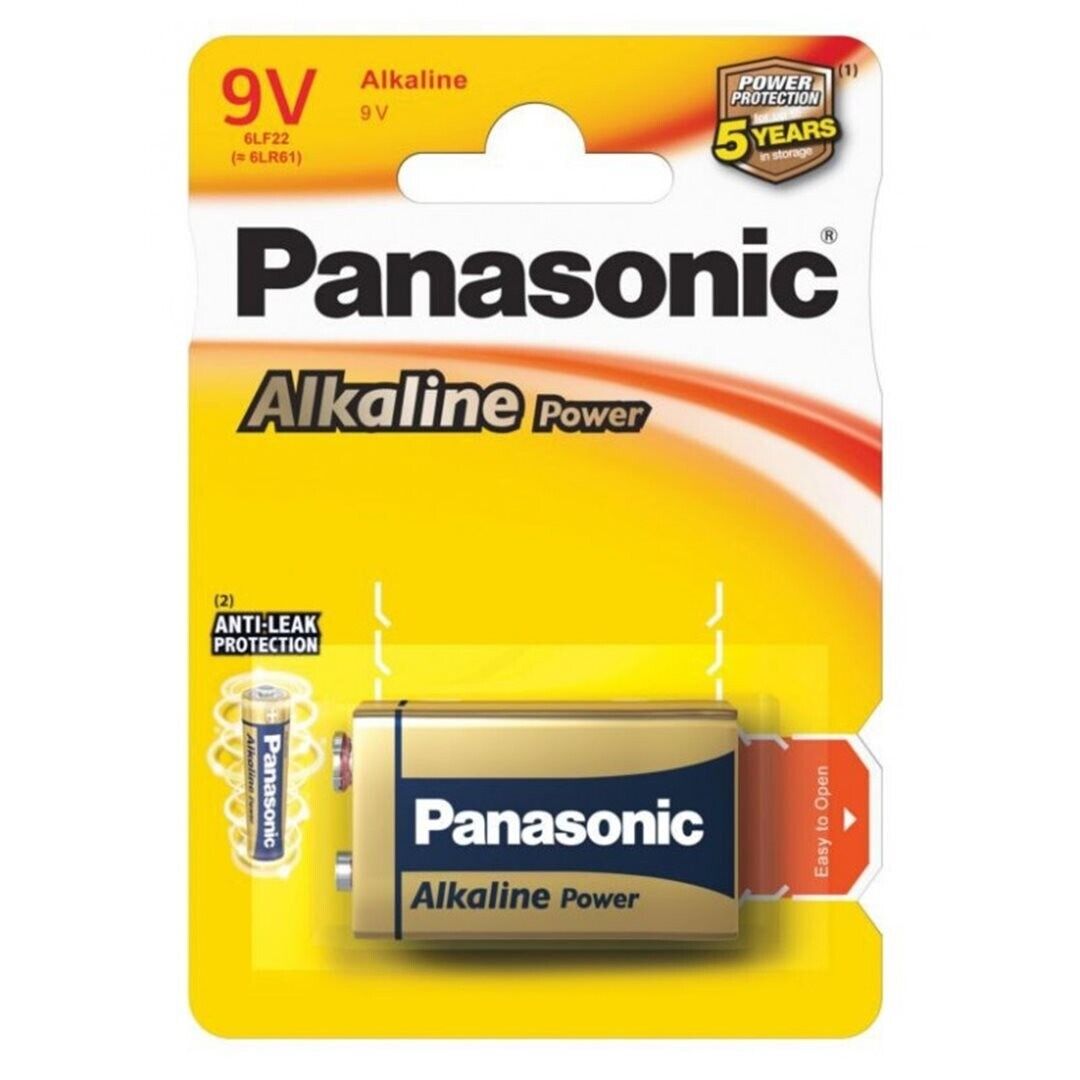 Blister Transistor Alkaline Power  9v | Panasonic