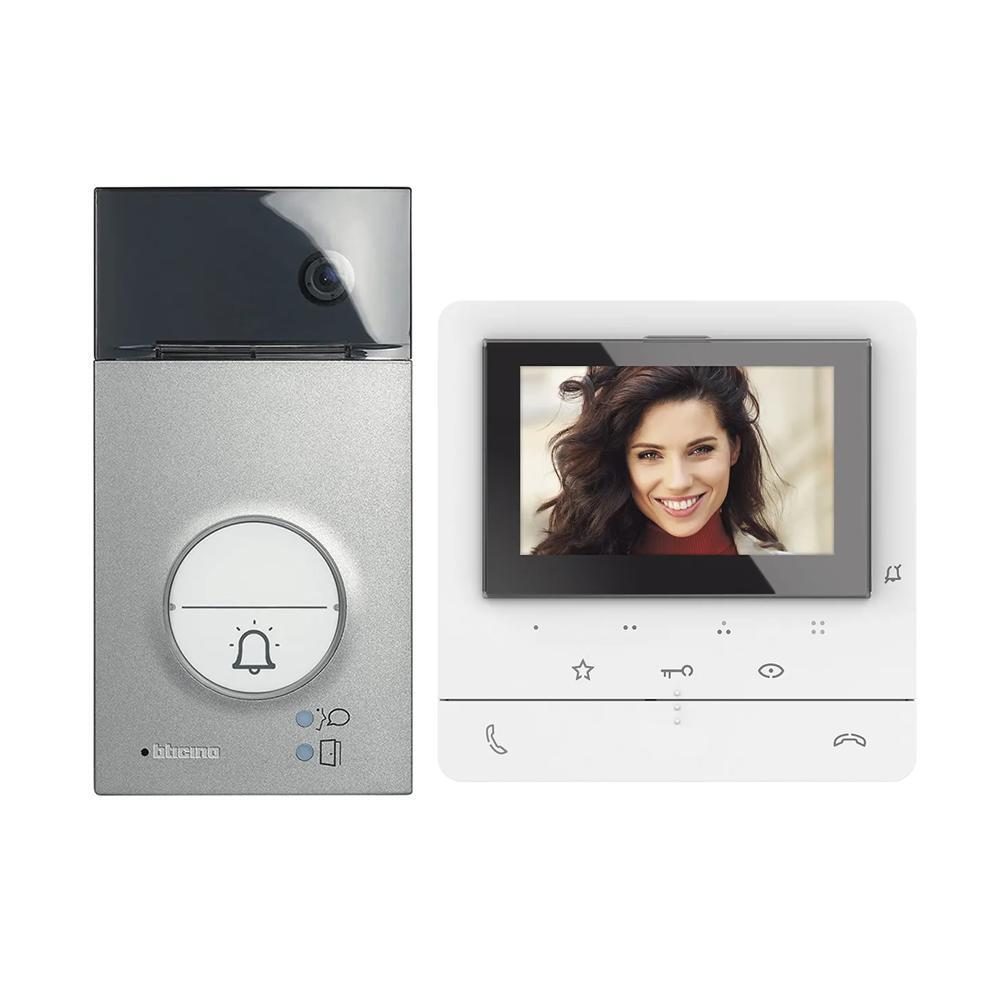 BTICINO KIT VIDEO CLASSE 100 V16E MONOFAMILIARE + MONITOR DA INTERNO L3000