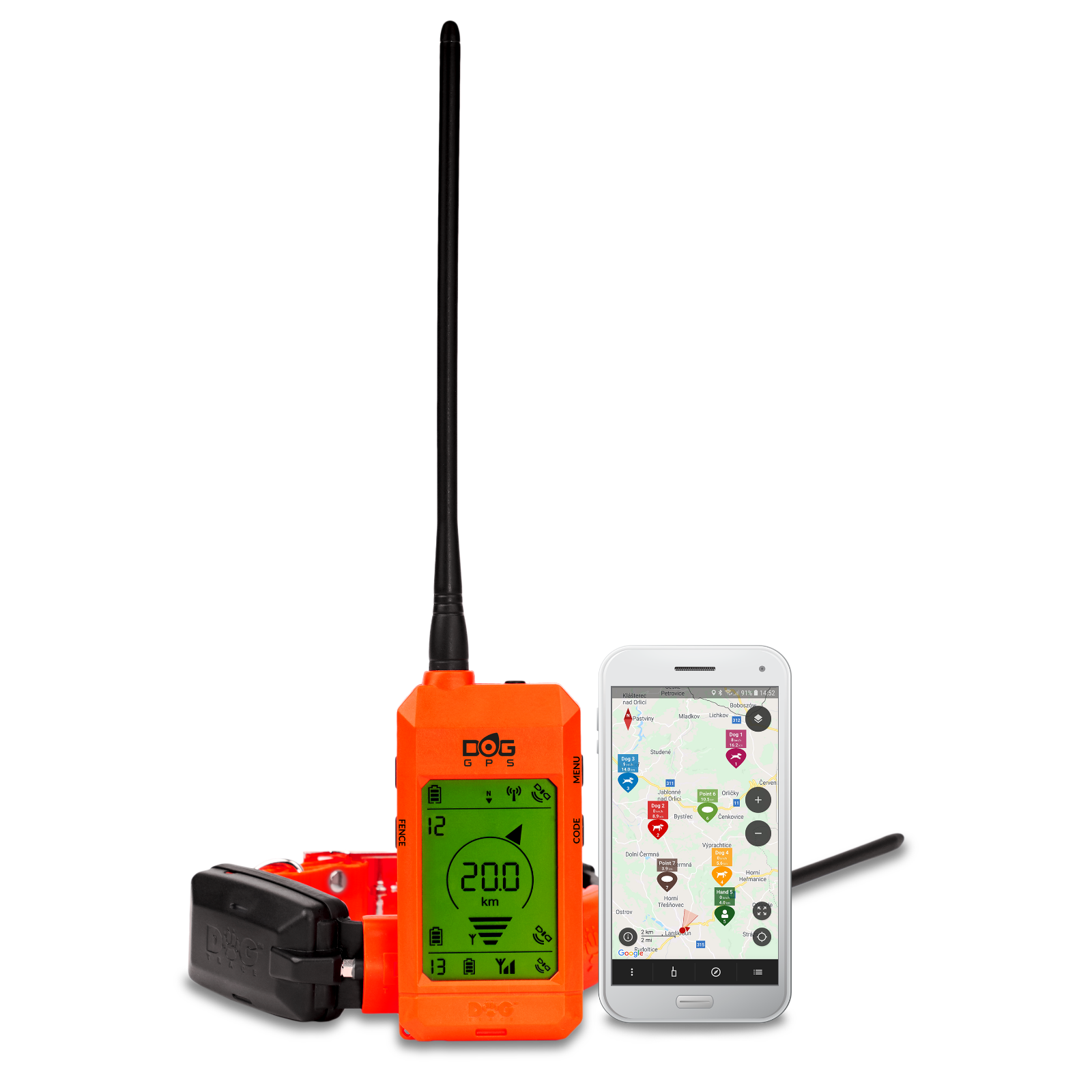 Satellitare cani Dogtrace X30