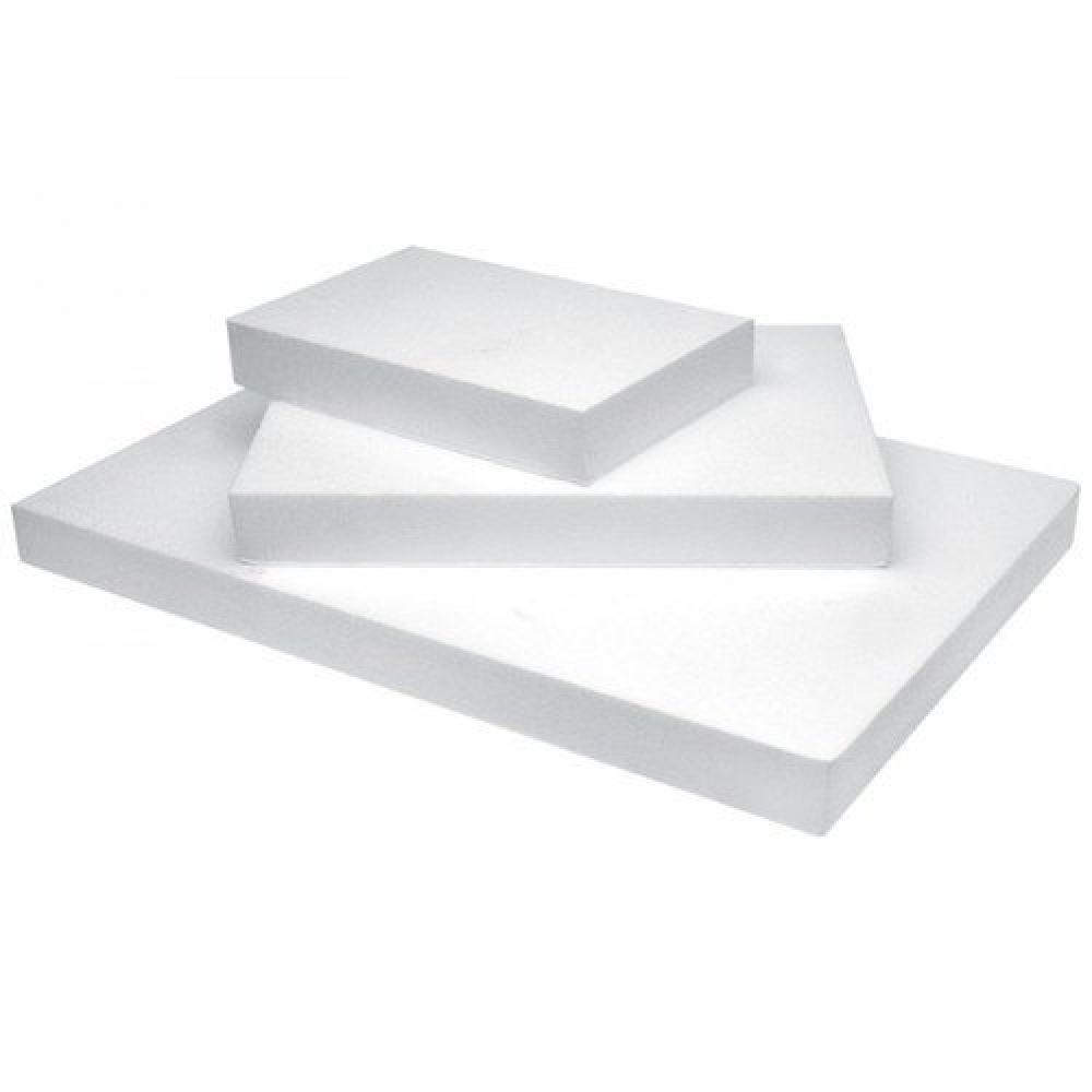 (TG. 30 x 40 x 5 cm) Decora 0173927 Rettangolo, Bianco, 30 x 40 x 5 cm - NUOVO