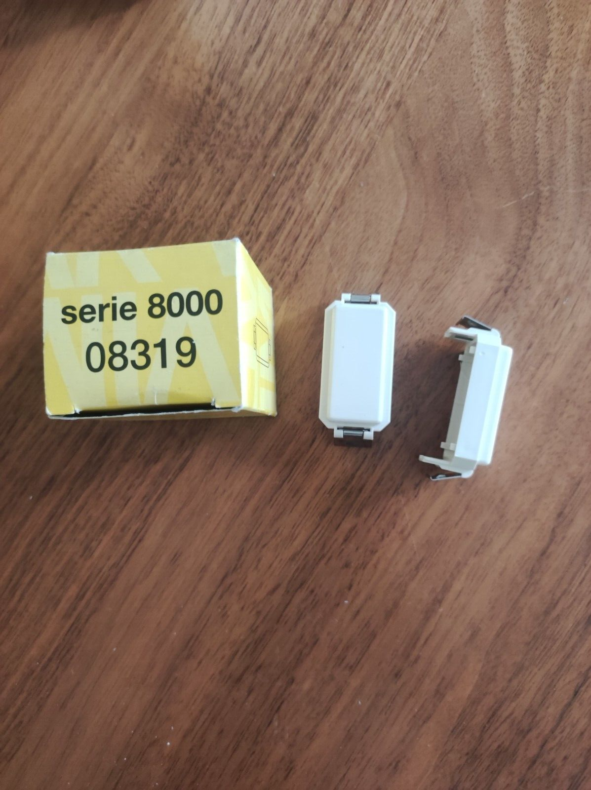 Vimar serie 8000 art.08319 copriforo modulo standard scatola da 5 pezzi, nuovi