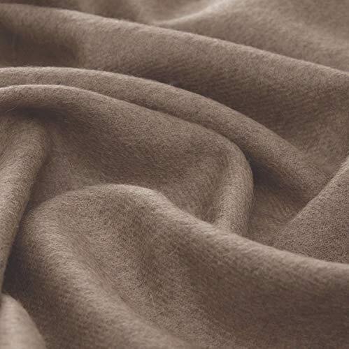LORENZO CANA Coperta di lusso in alpaca al 100% alpaca – soffice (U1U)