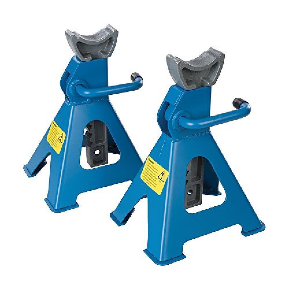 Silverline 763620 Caballetes mecánicos, 2 pzas 3 toneladas - NUOVO