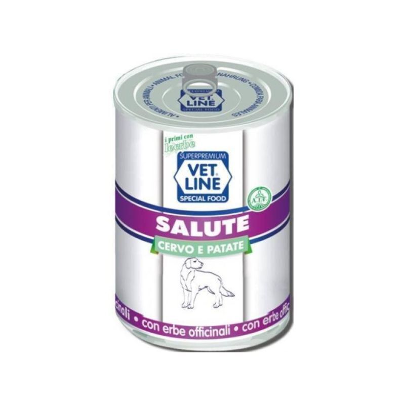 Vet line salute cervo e patate 400gr