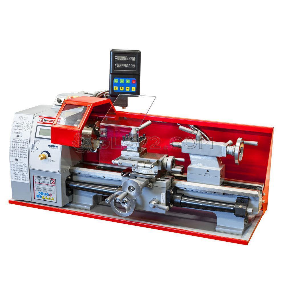 TORNIO PARALLELO FERRO METALLO CON VISUALIZZATORE HOLZMANN ED400FDDIG