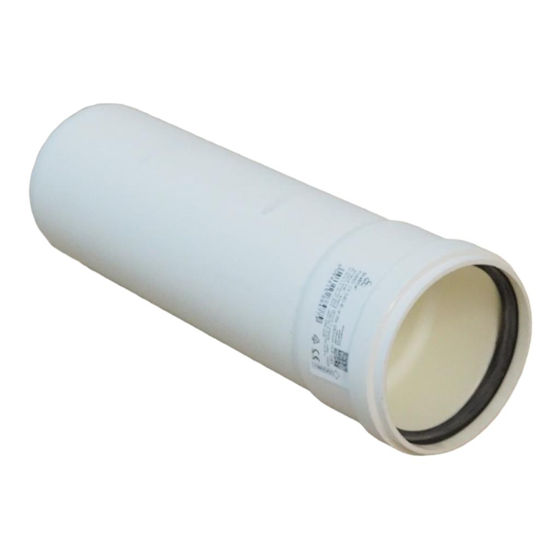 TUBO PPS PPH CM 25 Ø 80 mm X CALDAIA CONDENSAZIONE STABILE SCARICO FUMI