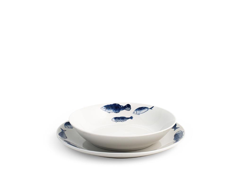 ROYAL NORFOLK Servizio Tavola 12 Pezzi Coastal