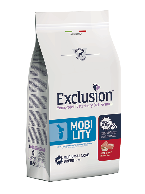 exclusion vet diet mobility medium/large 2kg
