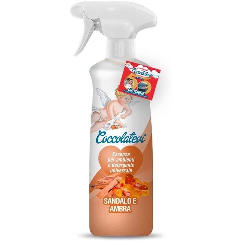 COCCOLATEVI ESSENZA PER AMBIENTI IN SPRAY DA 750 ML SANDALO E AMBRA