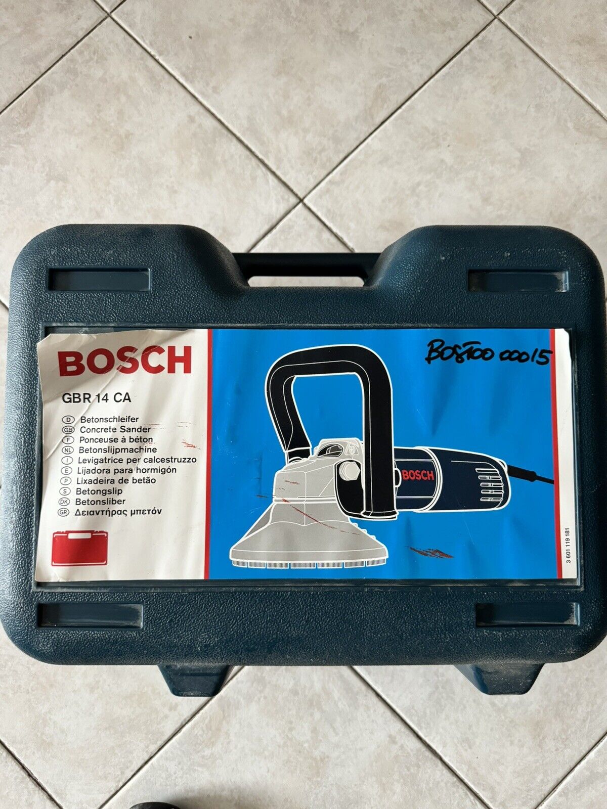 Levigatrice per Calcestruzzo Bosch GBR 14 CA