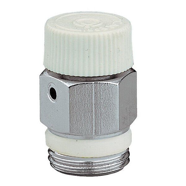 1/4" Caleffi Manuale Termosifone Aria Valvola Chiave Non Necessaria