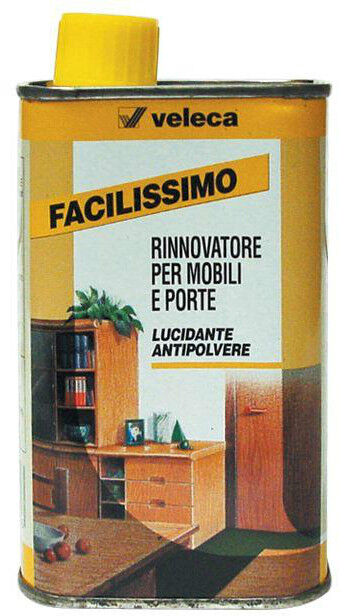 VELECA LUCIDANTE PER LEGNO 250 ml FACILISSIMO PER MOBILI ANTIPOLVERE Mod. 385