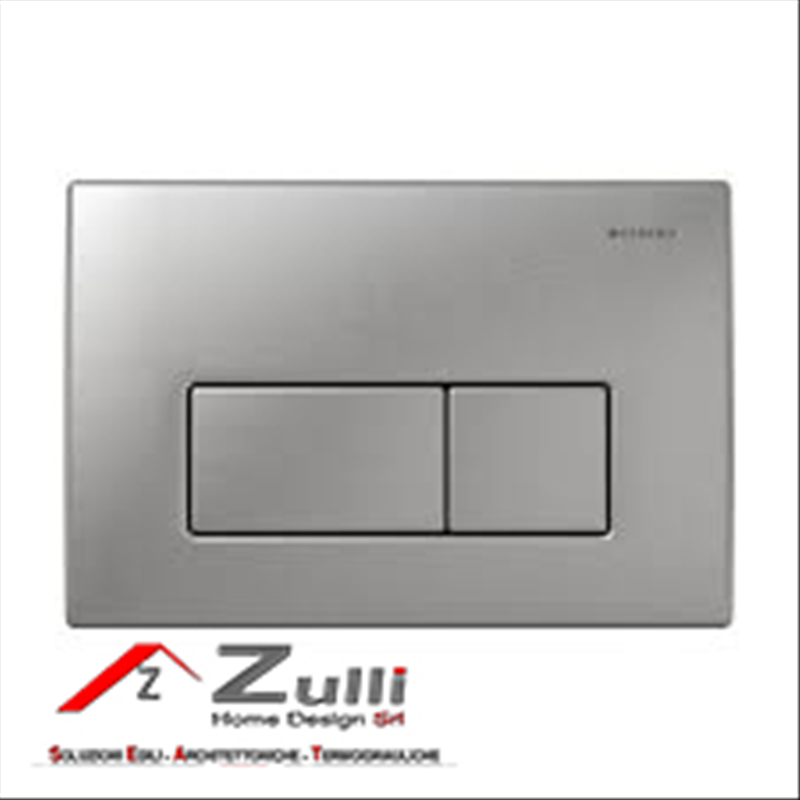 Geberit Kappa50 placca di comando con doppio tasto acciaio inox