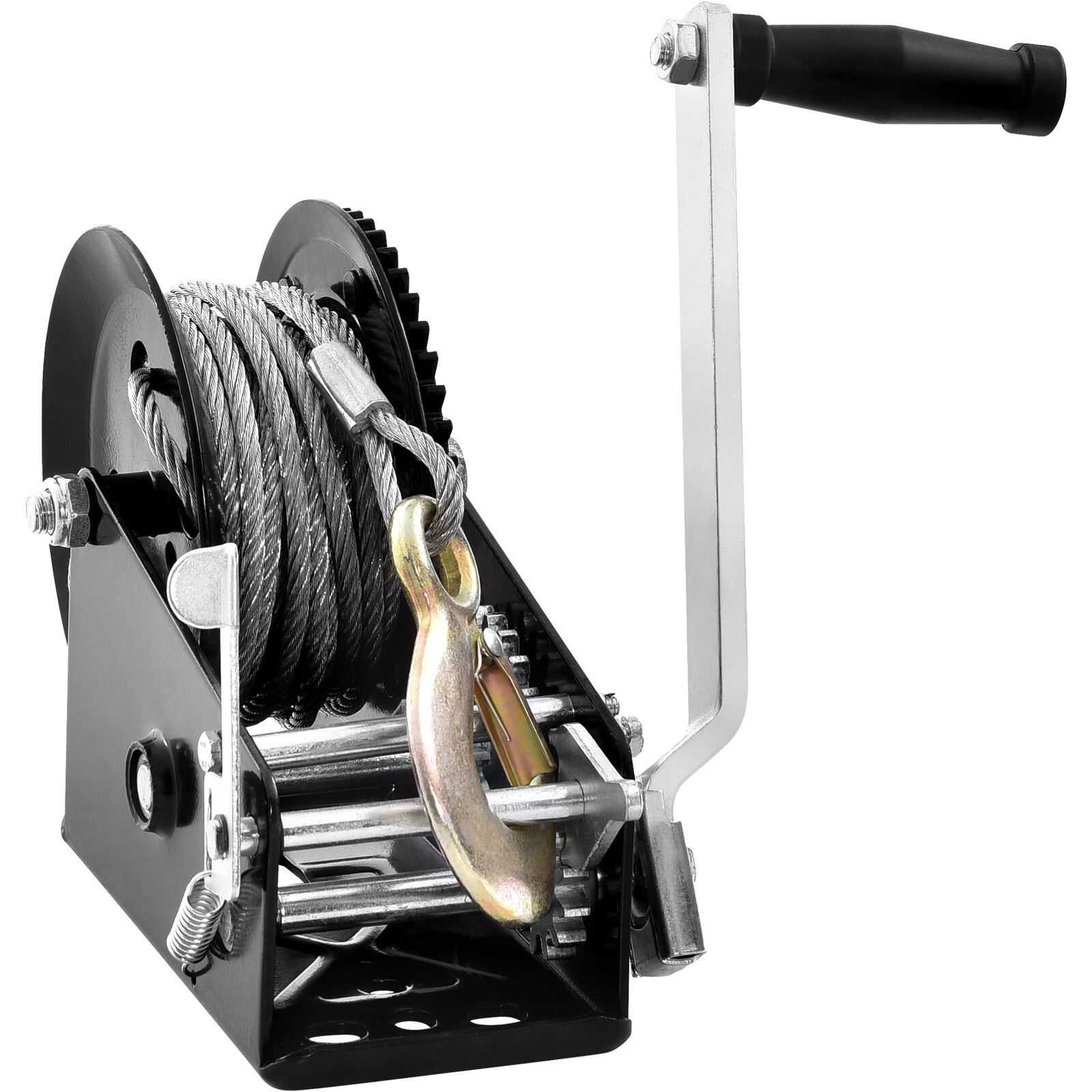 VEVOR Verricello Manuale Forza Tiro da 1587,5kg ca. Verricello Rimorchio Barca
