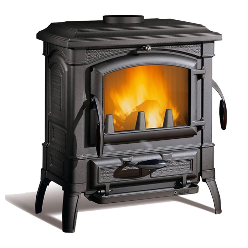 La Nordica Extraflame stufa a legna Isetta Evo 4.0 ghisa smaltata 7,3 kw 209 m³