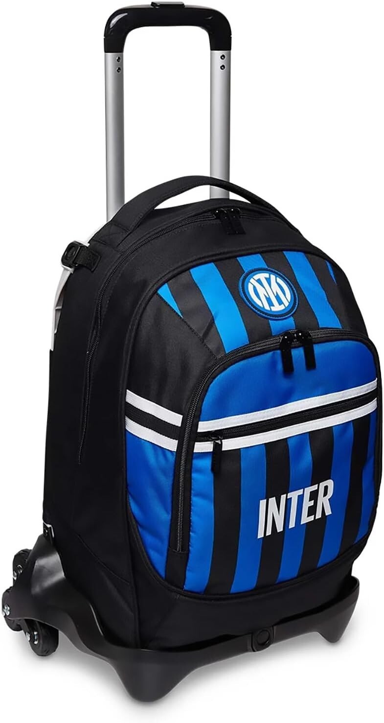 Inter Fino alla Vittoria Zaino Scuola con Trolley Jack-3wd