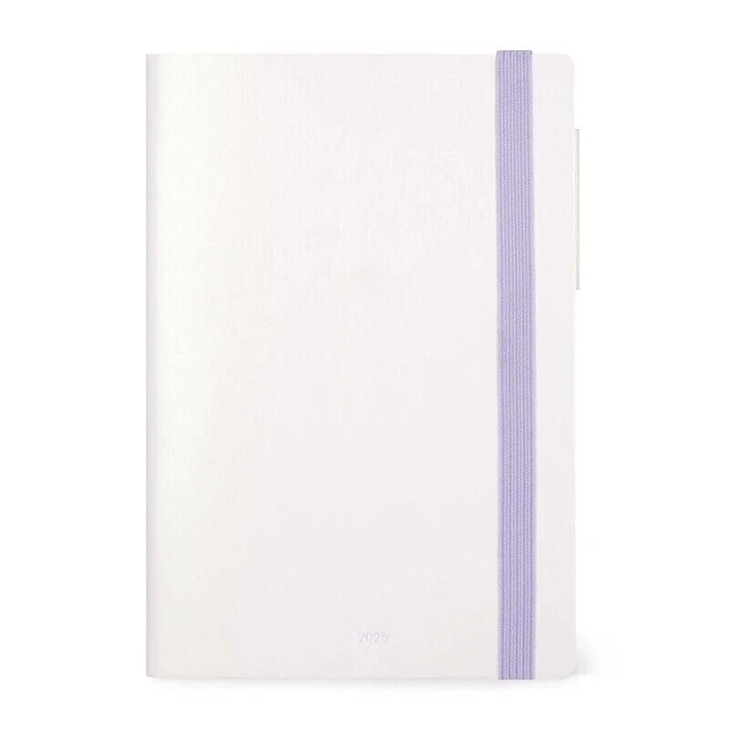 AGENDA 2025 legami GIORNALIERA large 12 MESI bianco MOONGLOW day