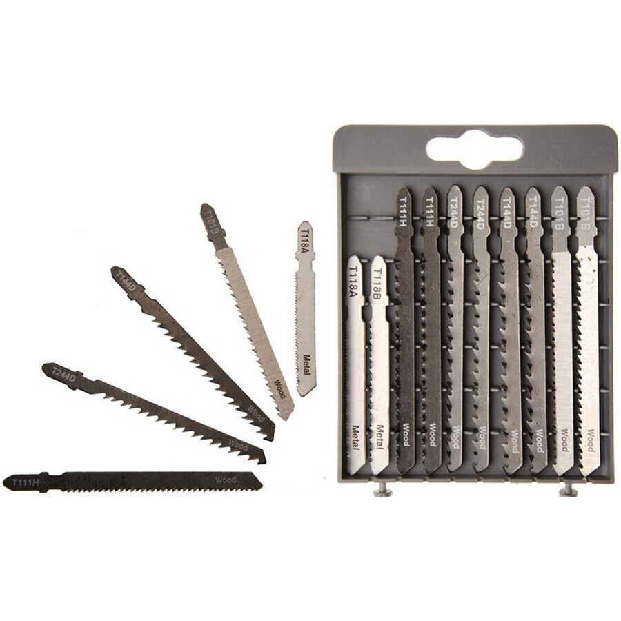 set 10 pz.lame per seghetto alternativo - codice bgs50355 KRAFTMANN officina