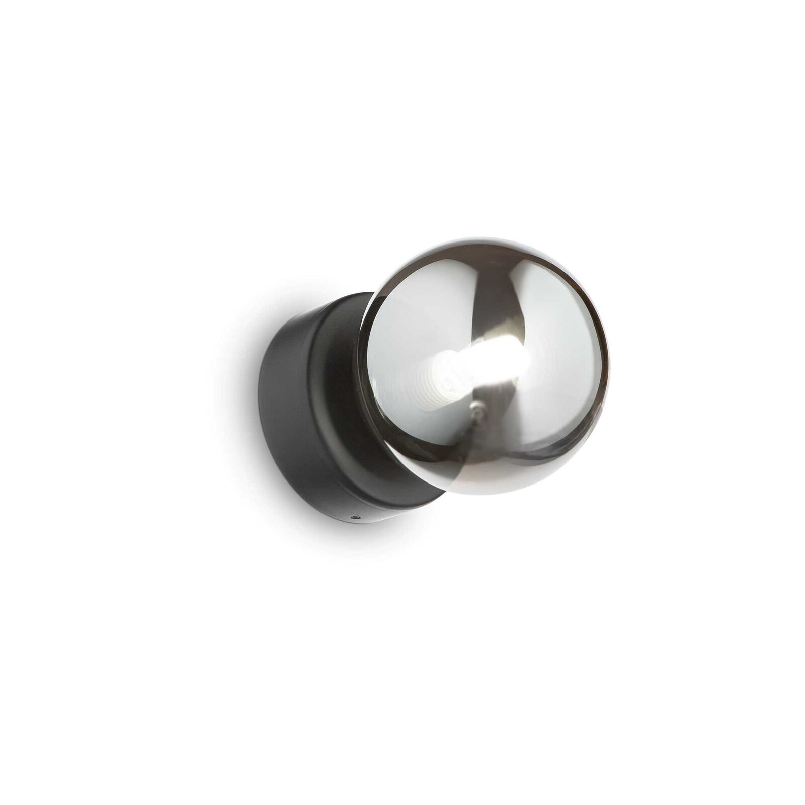 Perlage ap1 nero lampada da parete G9