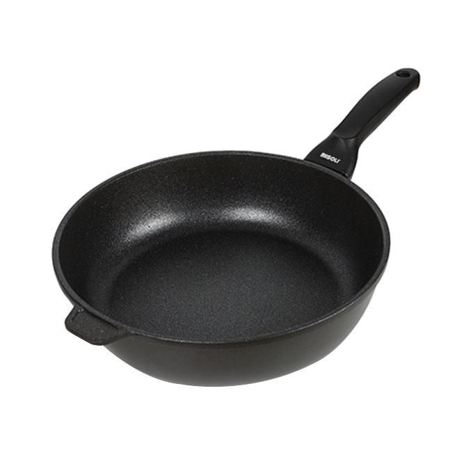 Risoli Padella Alta 24cm BlackPlus 00104bp 24pn