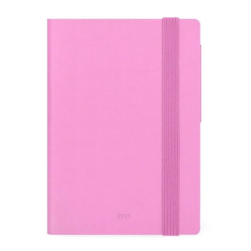 AGENDA 2025 legami SETTIMANALE small 12 MESI rosa BUBBLEGUM week