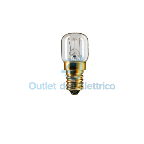 PHILIPS 15T22F APP 15W E14 230-240V T22 CL OV 1CT