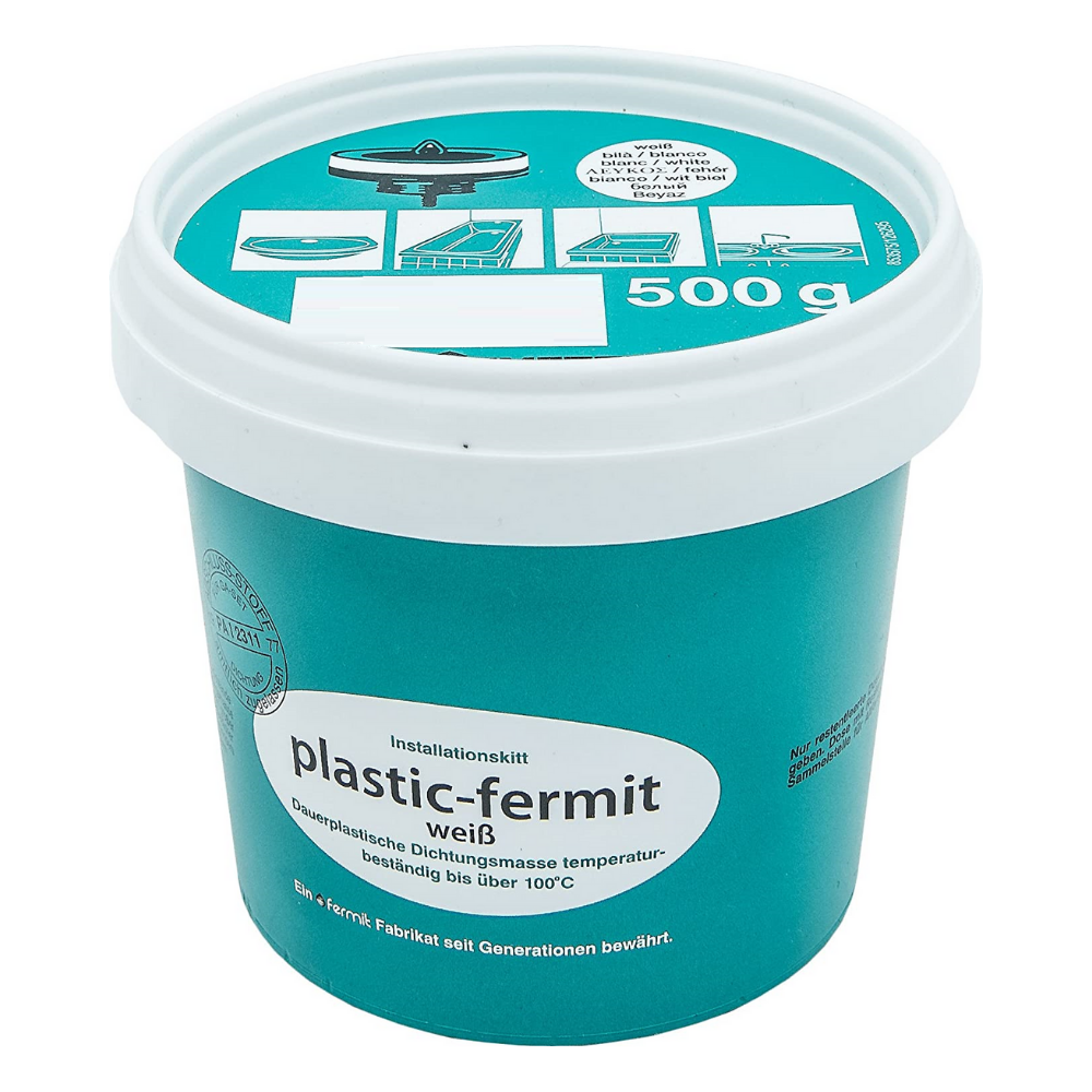 Schläfer | Pasta Bianca Idraulica Sigillante Fermit Elastico di Bianco 500gr