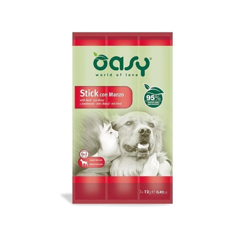 Oasy stick manzo 3x12gr