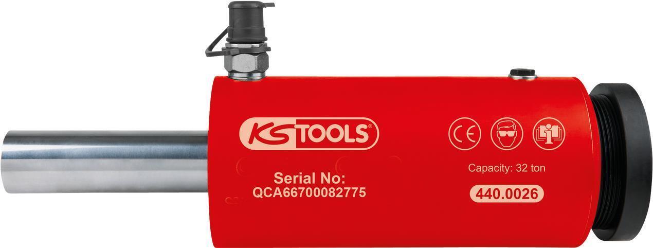 Ks Tools 1481395 KS TOOLS Hydraulikzylinder, 32t (440.0026) 440.0026