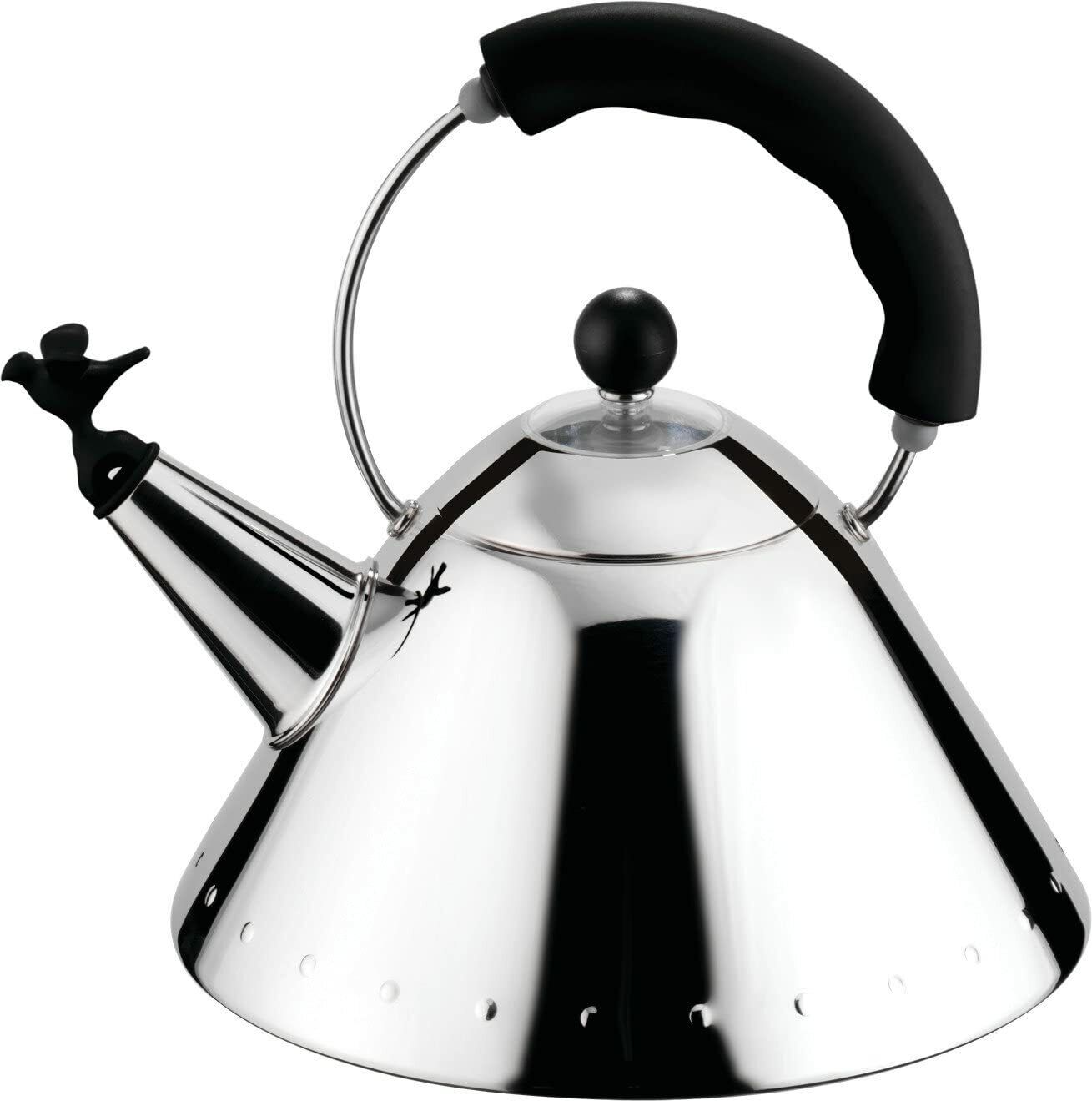 Alessi Bollitore "9093" design Michael Graves, colore nero