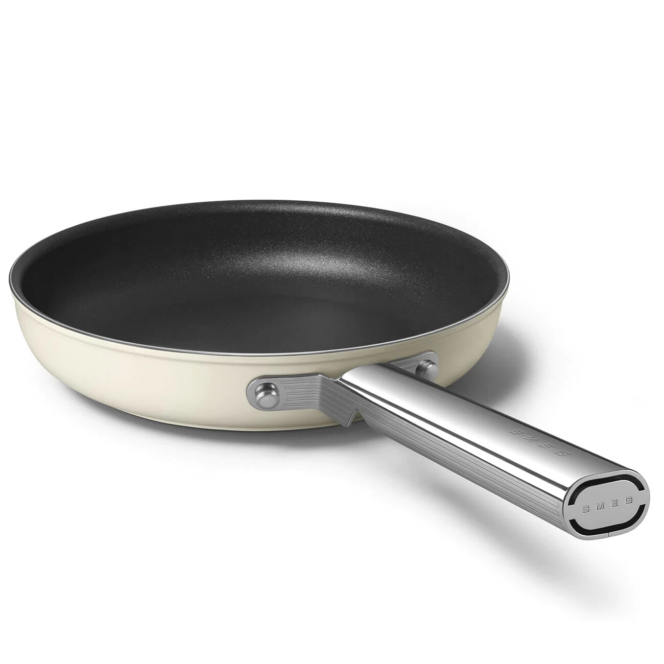 SMEG PADELLA CM 26 CREMA ALLUMINIO ANTIADERENTE COOKWARE INDUZIONE 3 2023