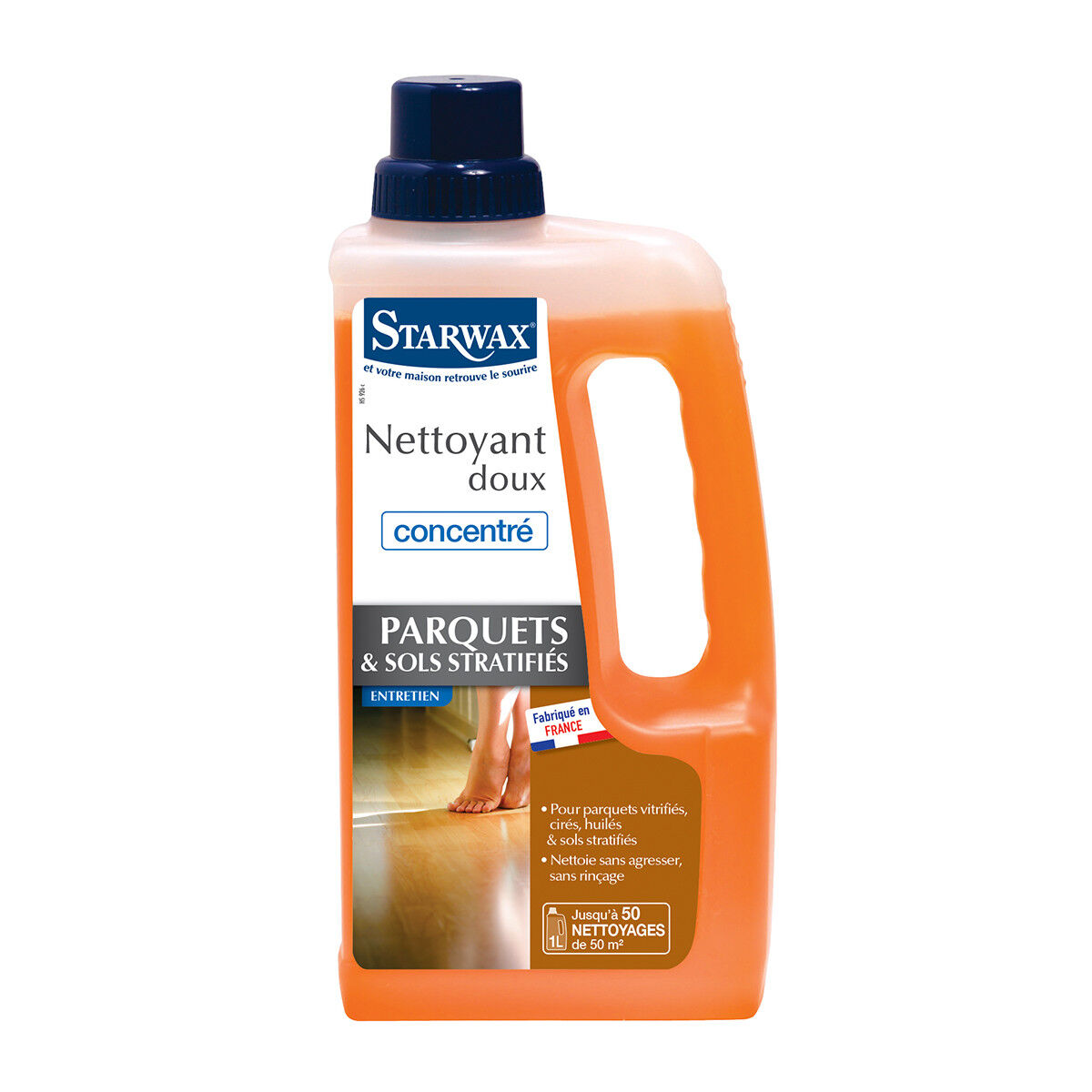 Starwax Detergente Morbido Concentrato Per Parquet E Pavimenti Laminato 1 L -