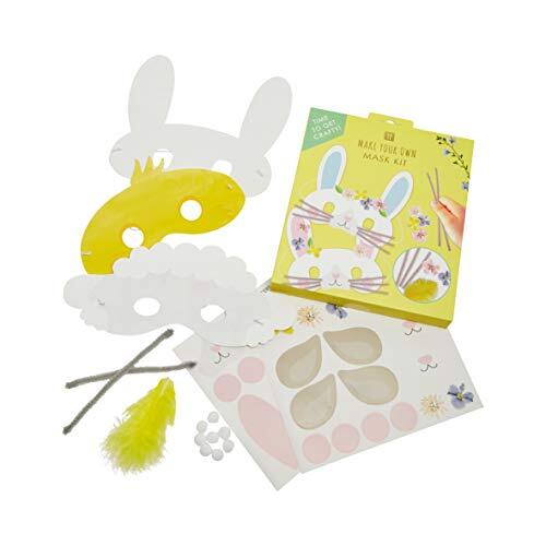 Talking Tables- Kit per Creare Maschere pasquali Confezione da 6 | Forniture art