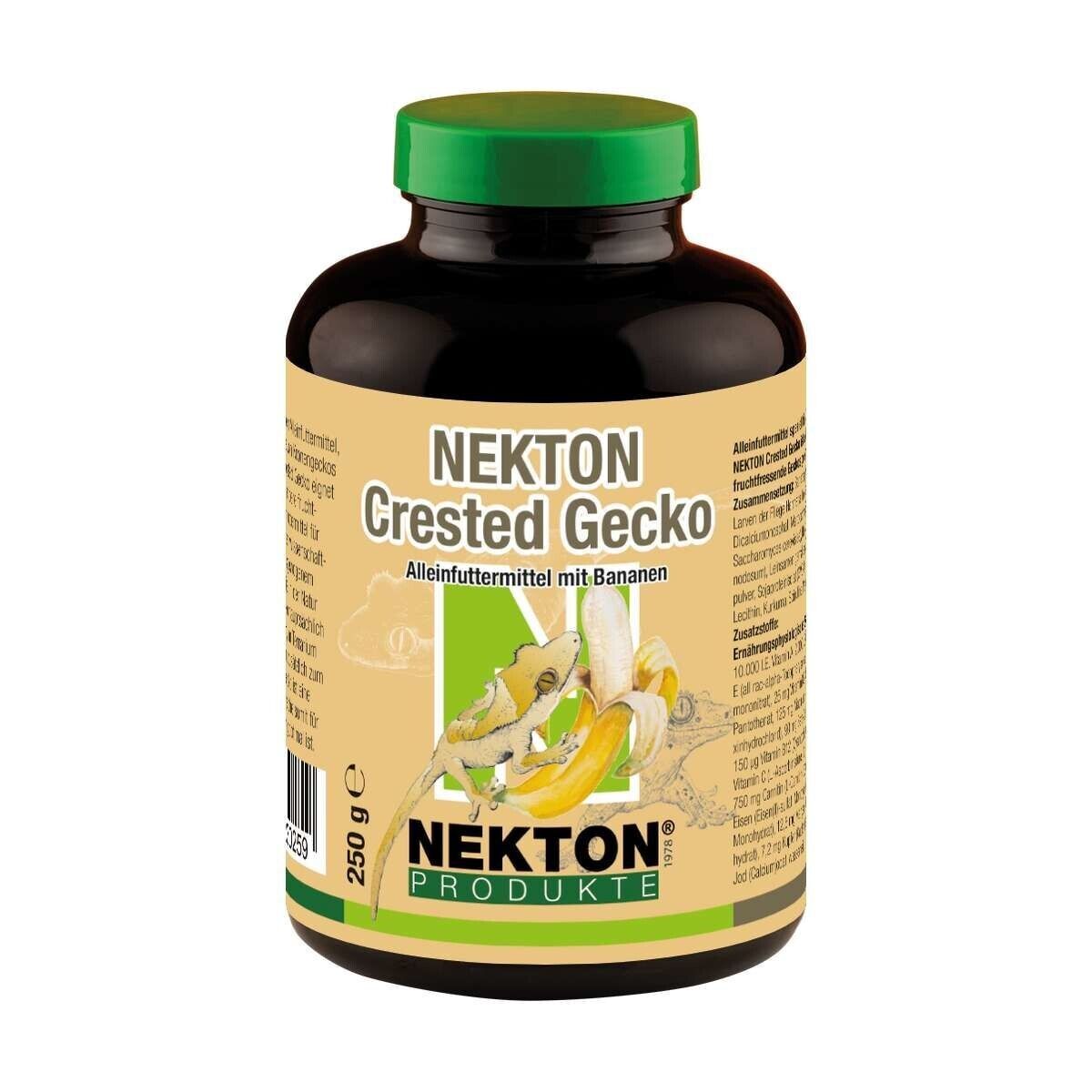 NEKTON Crested Gecko Banana 250g, Gecko Crestado, Vitamine