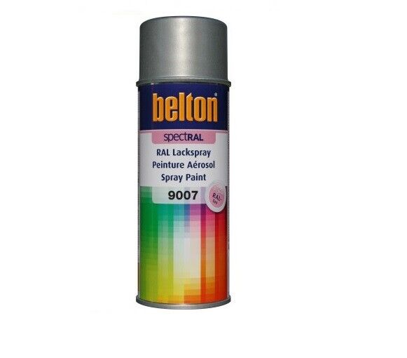 Vernice Spray Alluminio Grigio Ral 9007 Ultra Resistente Belton Spectral