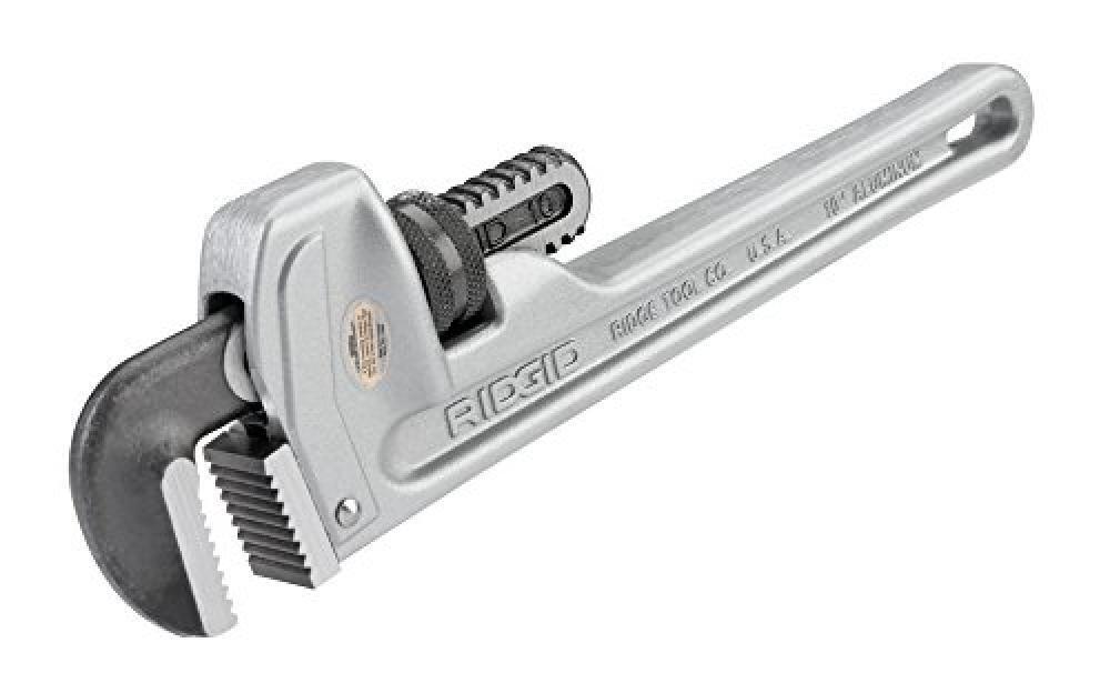 (TG. 10 inch) RIDGID 31090 Giratubi dritti in alluminio modello 810, chiave per